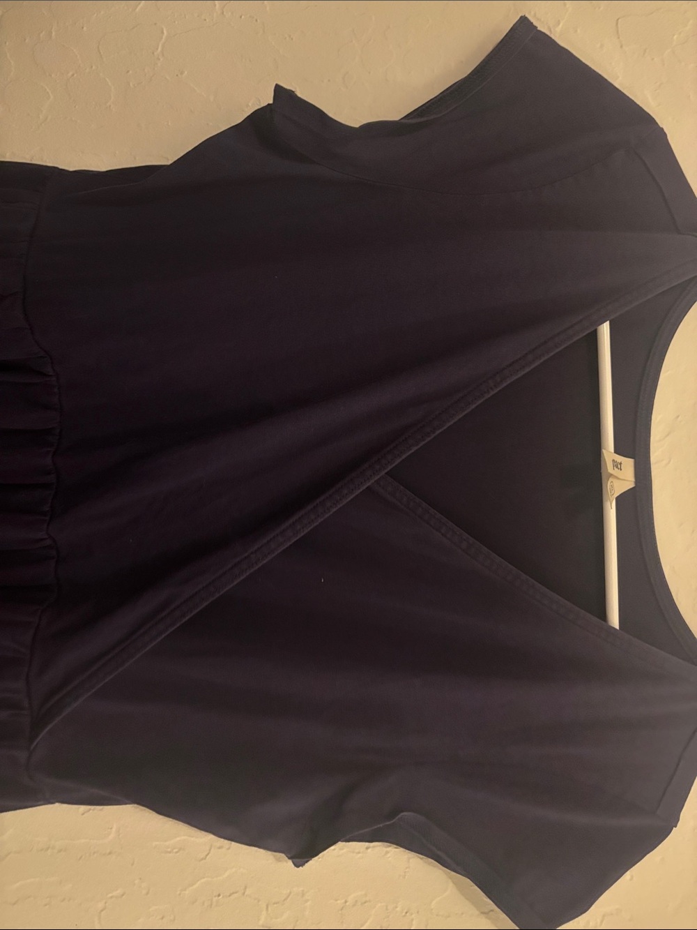 Pact Navy Wrap-Style Midi Dress - Picture 3 of 4